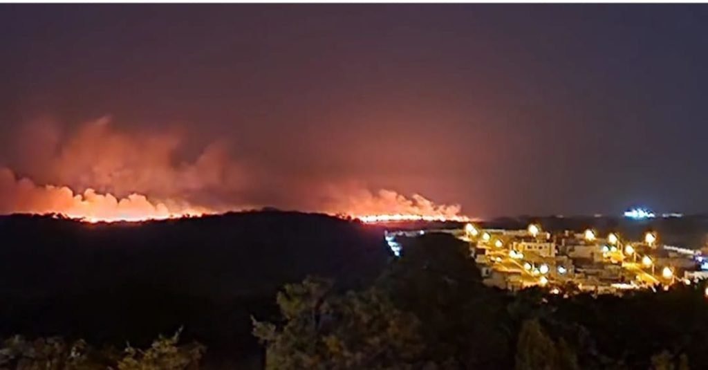 Altas temperaturas: Defesa Civil alerta para risco de incêndio