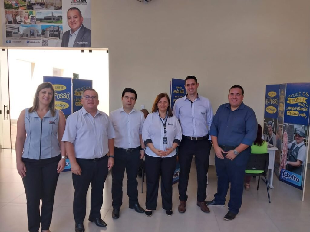 Presidente do SECOM acompanha processo seletivo de novos colaboradores do Delta Supermercados
