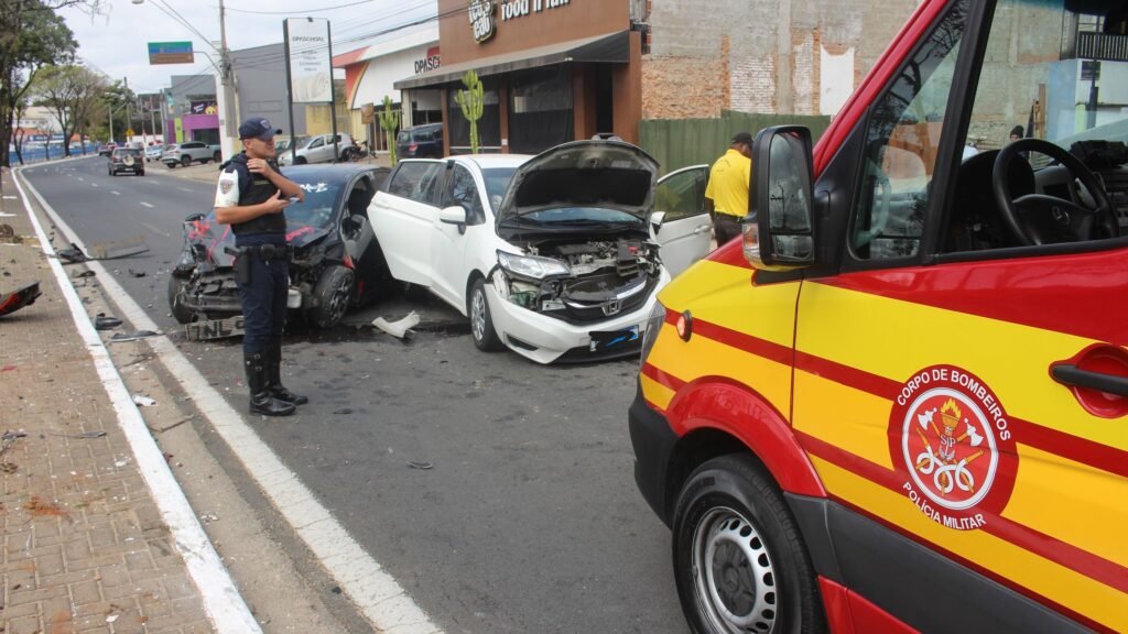 Itu registra diversos acidentes nesta terça-feira