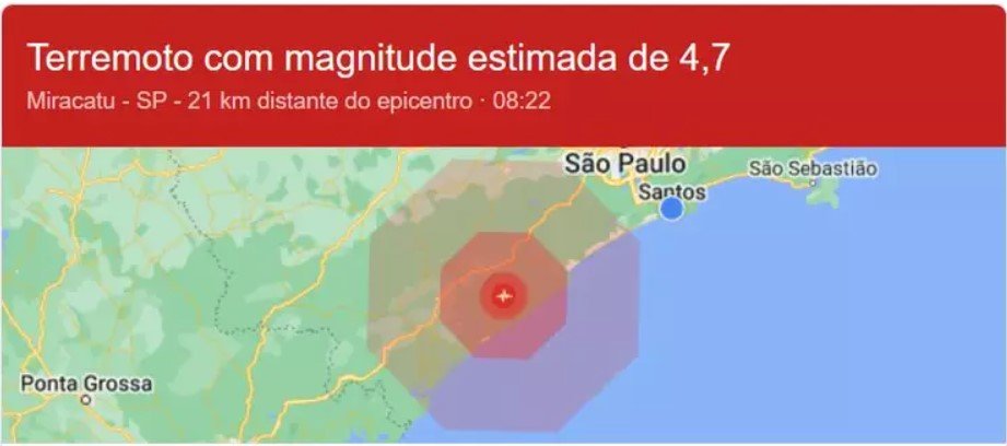 Ituanos relatam tremor de terra na manhã desta sexta-feira