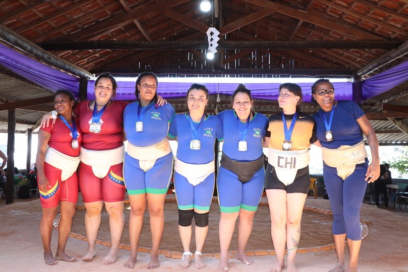 Saltenses se destacam em campeonatos Sul-americano e Regional de Sumô