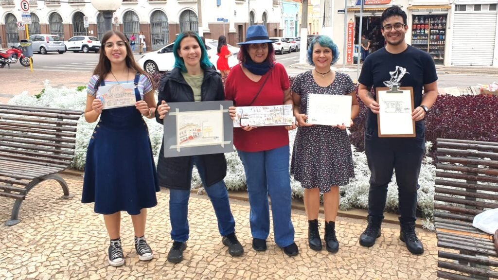 Encontro regional de desenhistas urbanos começa nesta quinta