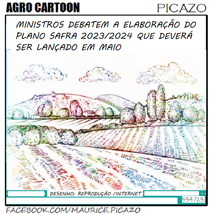 Agro Cartoon: ministros debatem Plano Safra 2023/2024