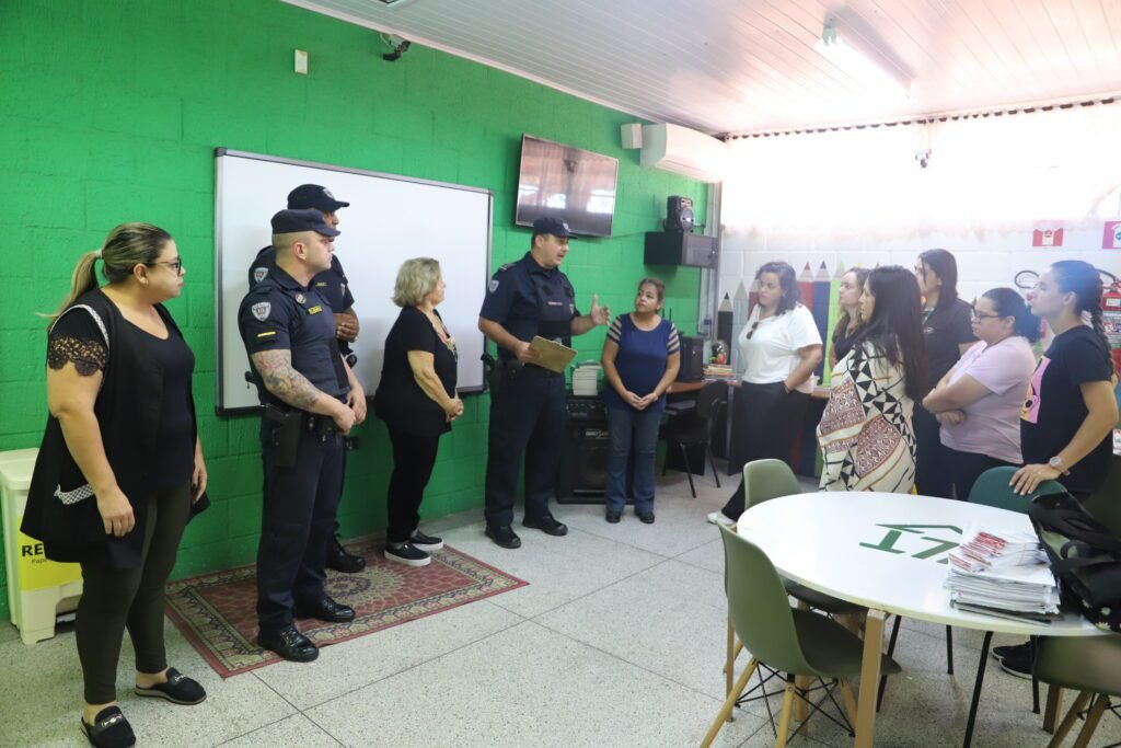 Guarda Municipal reforça segurança nas escolas da Rede Municipal