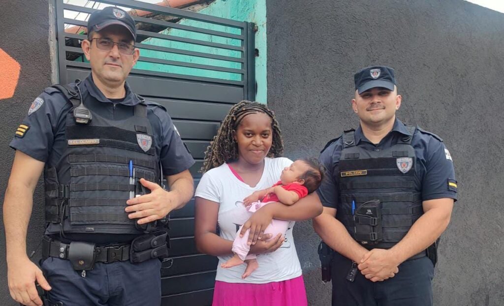 Guarda Municipal de Itu salva bebê engasgada