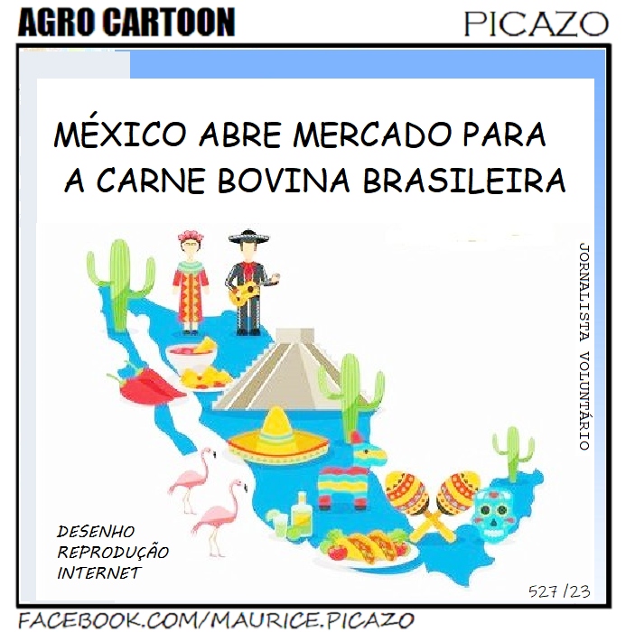 Agro Cartoon por Mauricio Picazo Galhardo