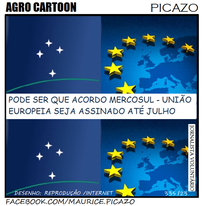 Agro Cartoon por Mauricio Picazo Galhardo