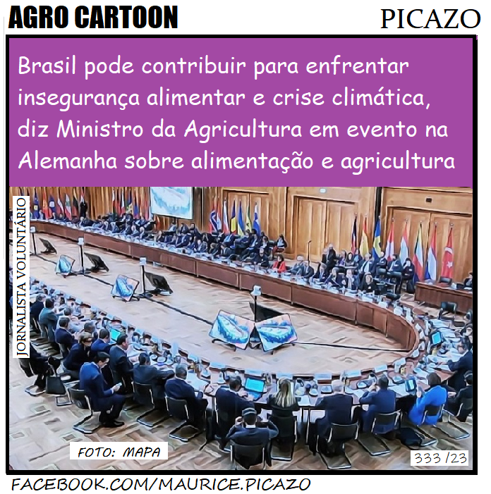 Agro Cartoon por Mauricio Picazo Galhardo