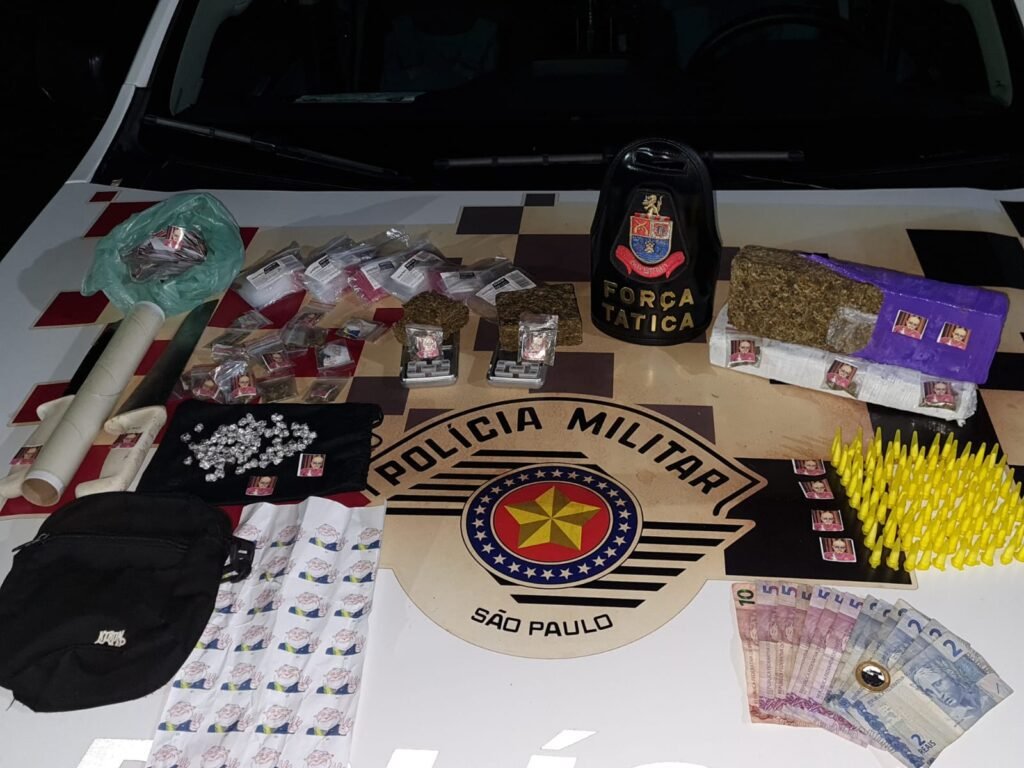 Polícia apreende menor suspeito de tráfico