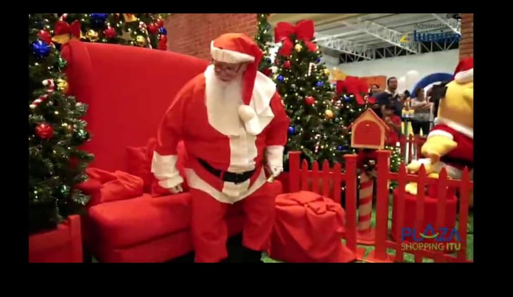 Papai Noel do Plaza Itu falece após chegada ao shopping
