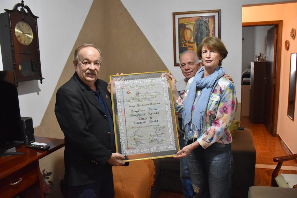 Professora Angelina Borghetti Arruda recebe Título de Cidadania Ituana