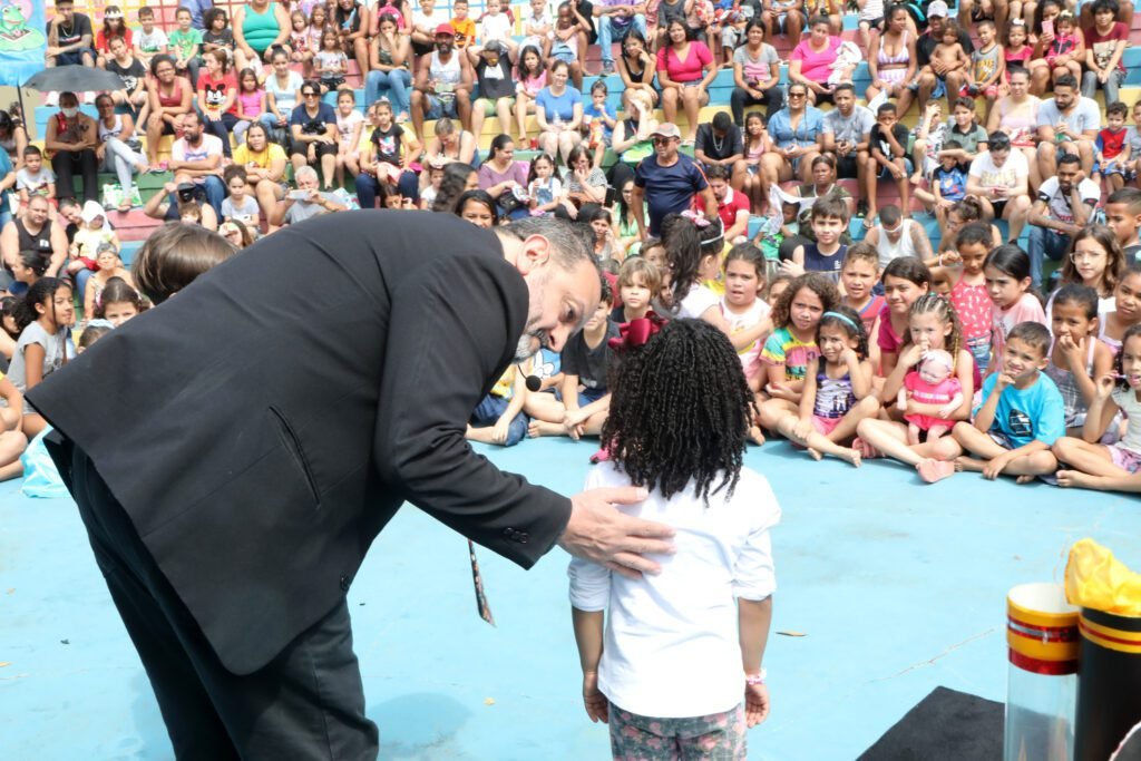 Cidade das Crianças fica lotada durante aniversário