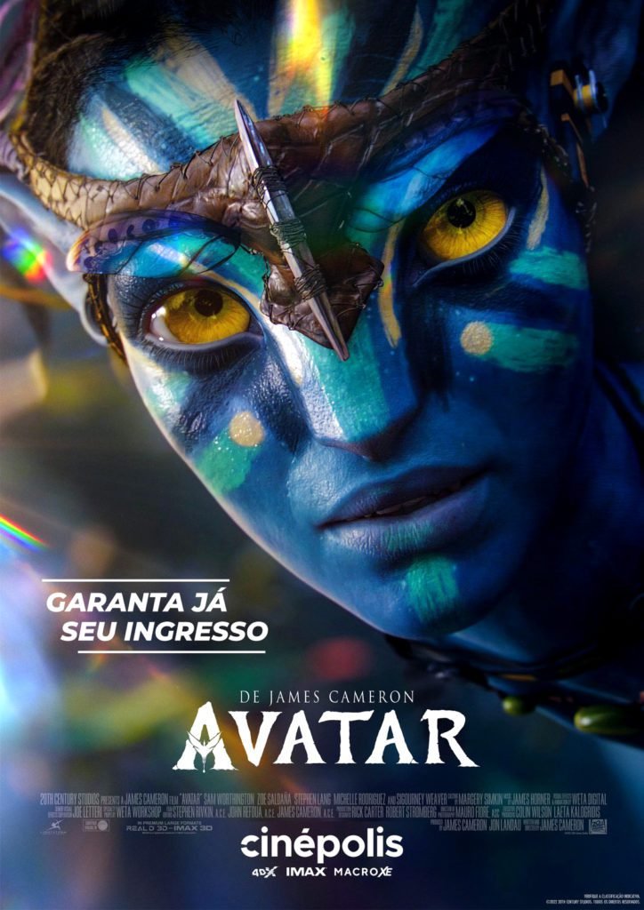 Cinépolis do Iguatemi Esplanada inicia pré-venda para “Avatar”