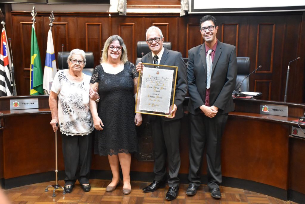 Jornalista Moura  Nápoli recebe Título de Cidadania Ituana