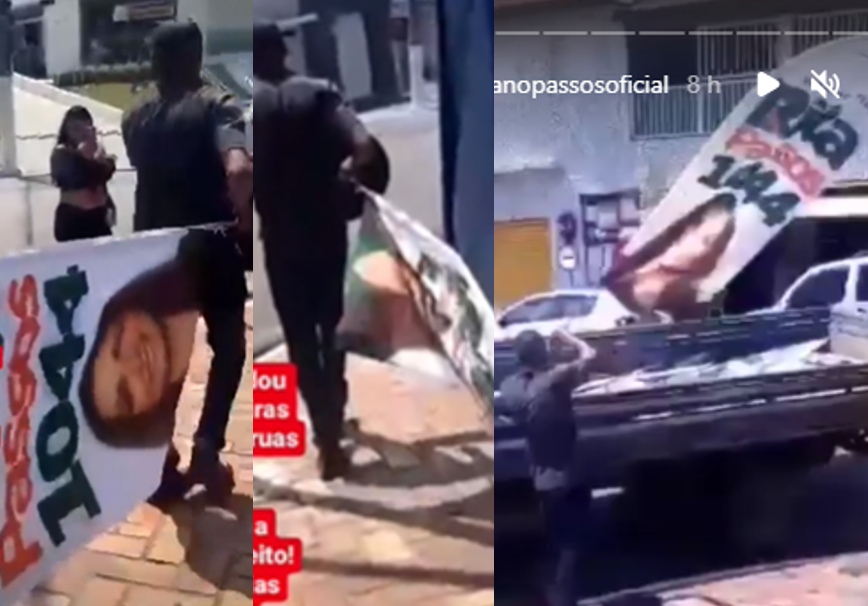 Herculano acusa Gazzola de ilegalidade após apreensão de material de campanha eleitoral