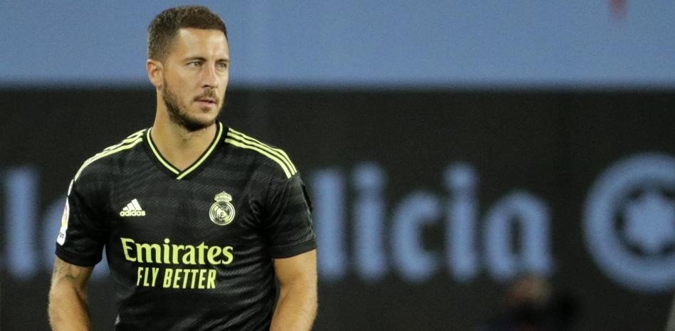 Hazard passa por dificuldades no Real Madrid
