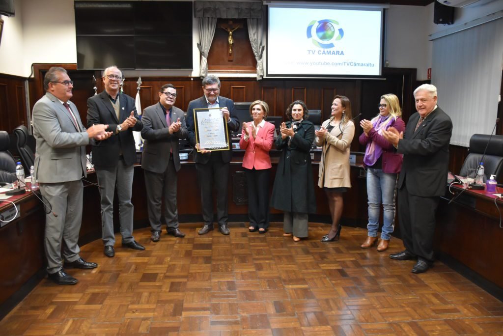 Tomaso Panero é homenageado com Título de Cidadania Ituana