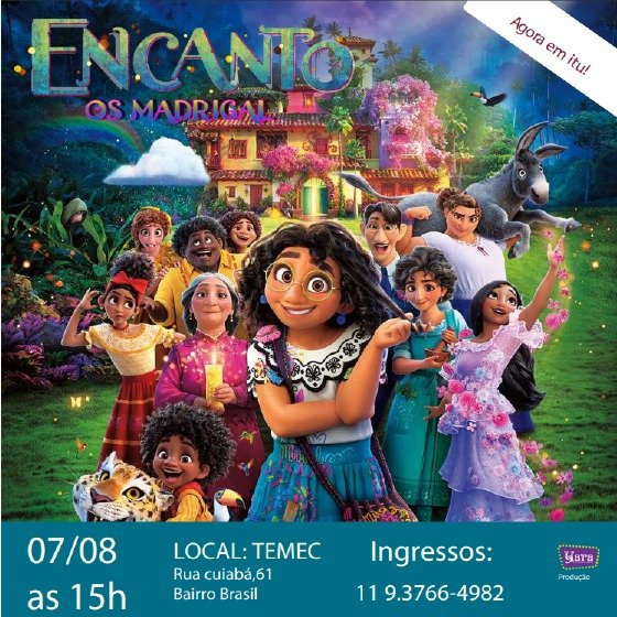 “Encanto – Os Madrigal” estreia este final de semana