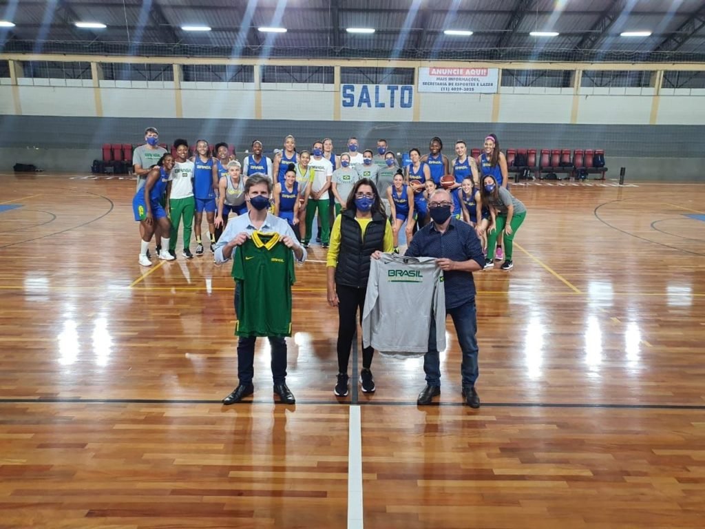 Seleção Brasileira de Basquete vai treinar em Salto