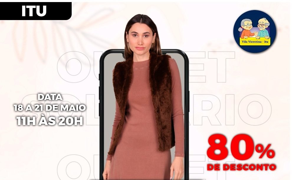Outlet Solidário de Inverno começa nesta quarta-feira
