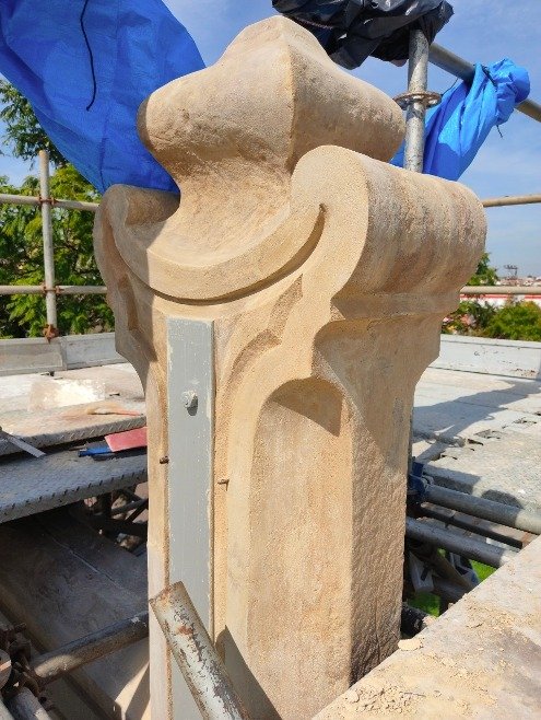 Restauro do Cruzeiro Franciscano chega a etapa final