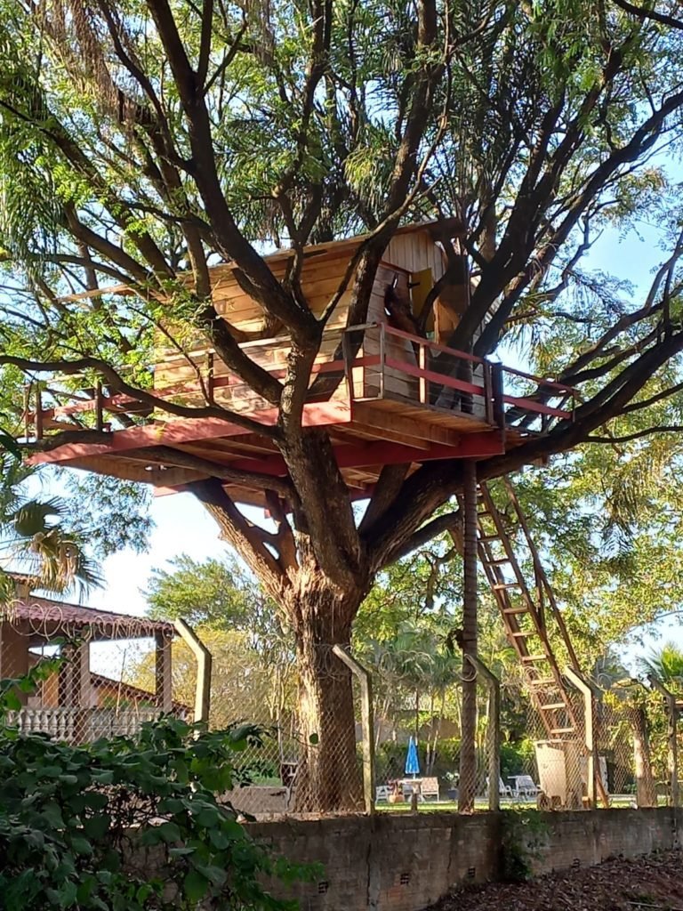 Hospedagem em casa na árvore é atração em Itu
