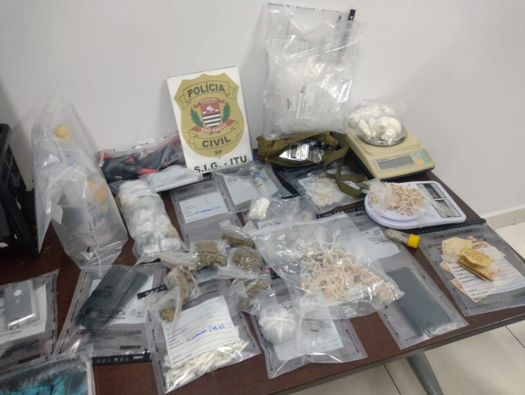 Polícia Civil e GCM  prendem suspeitos de tráfico em três bairros