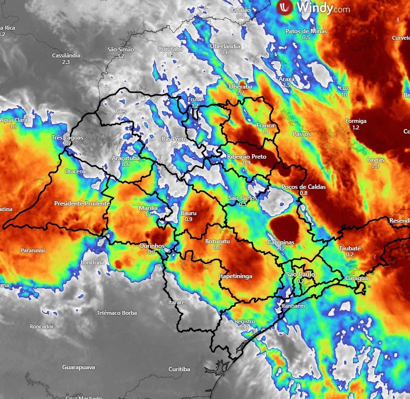 Itu e Salto não registram nenhum transtorno, mas Defesas Civis seguem em alerta