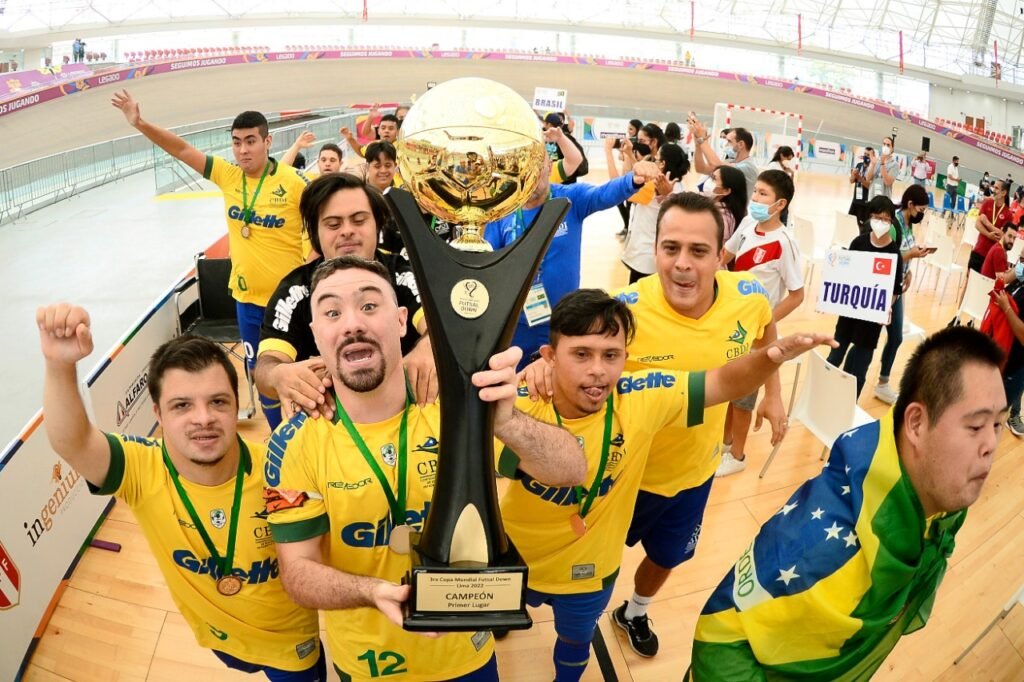 Com  ituano Renato Gregório, Brasil conquista o bi da Copa do Mundo de Futsal Down