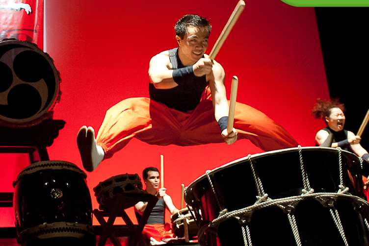SESI recebe o grupo Wadaiko Sho com apresentação de Tokinonagare