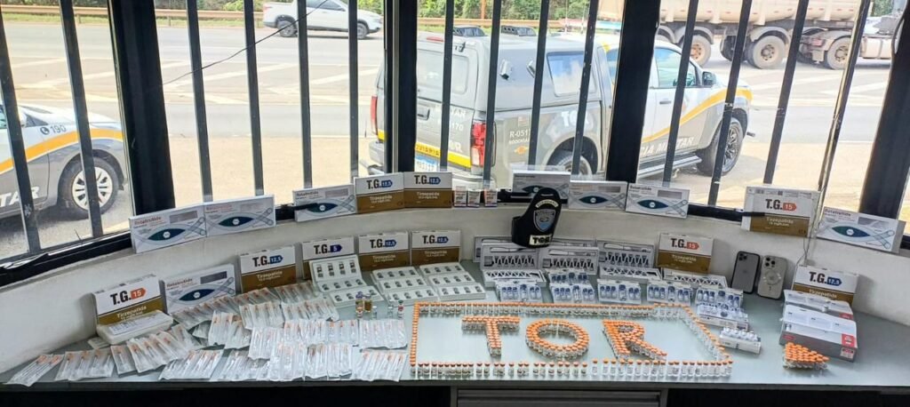 Contrabandistas são presos com 502 ampolas de medicamentos em Itu