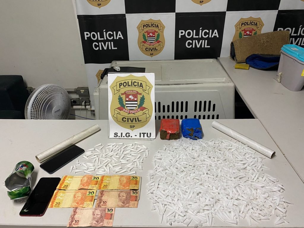 Polícia Civil prende suspeitos de tráfico no Taperinha