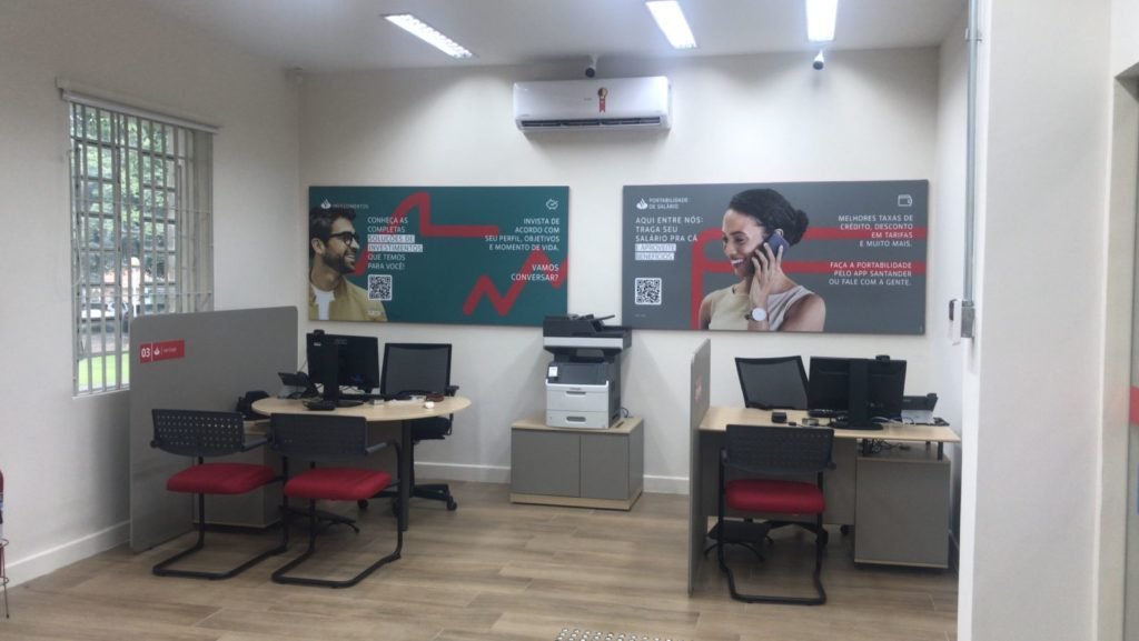 Santander inaugura dois postos de atendimento para servidores municipais