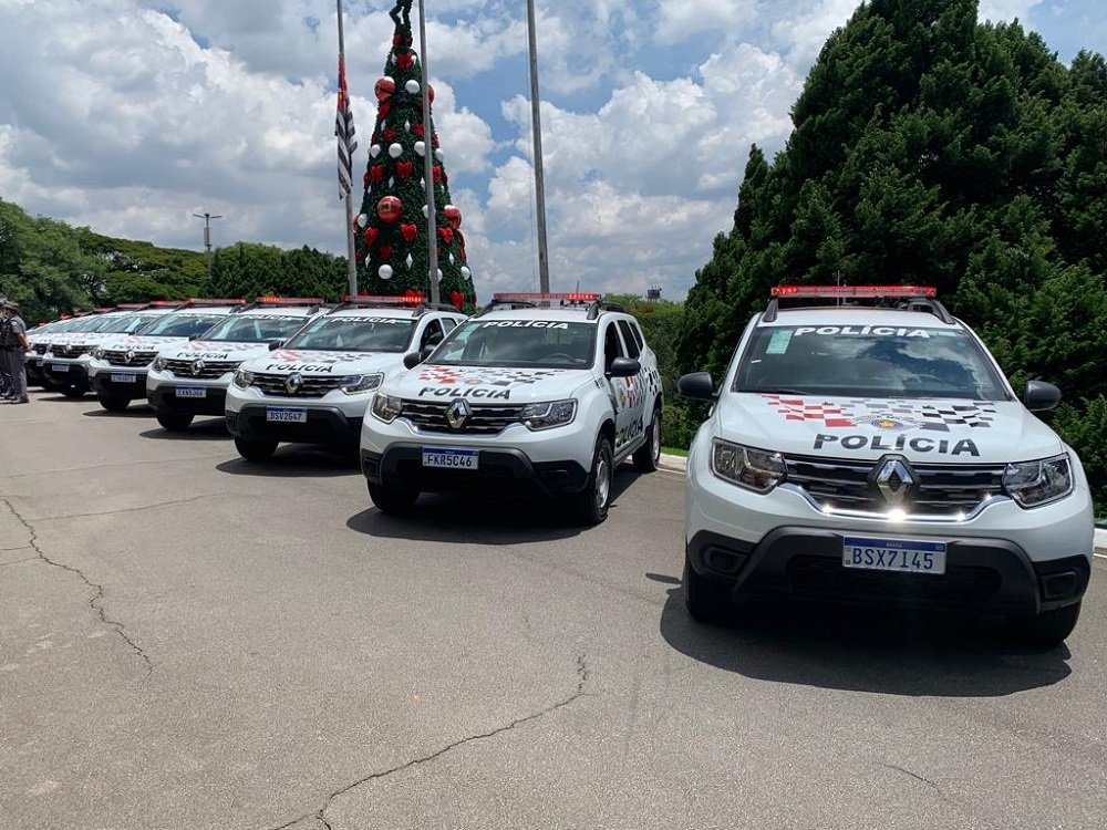 Governo entrega 40 viaturas novas para a Polícia Militar da região