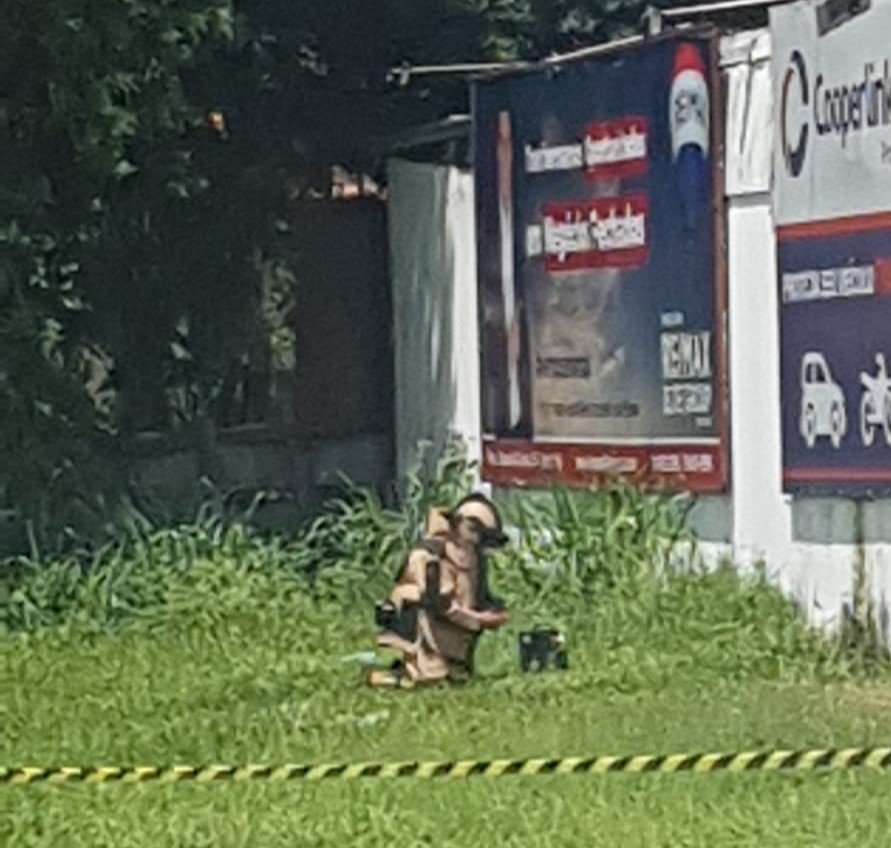 GATE implode granada no Bairro Liberdade