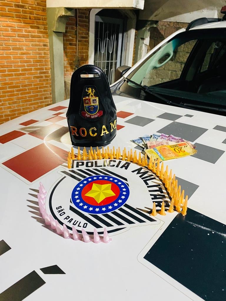 PM prende suspeitos de tráfico no Jardim Europa