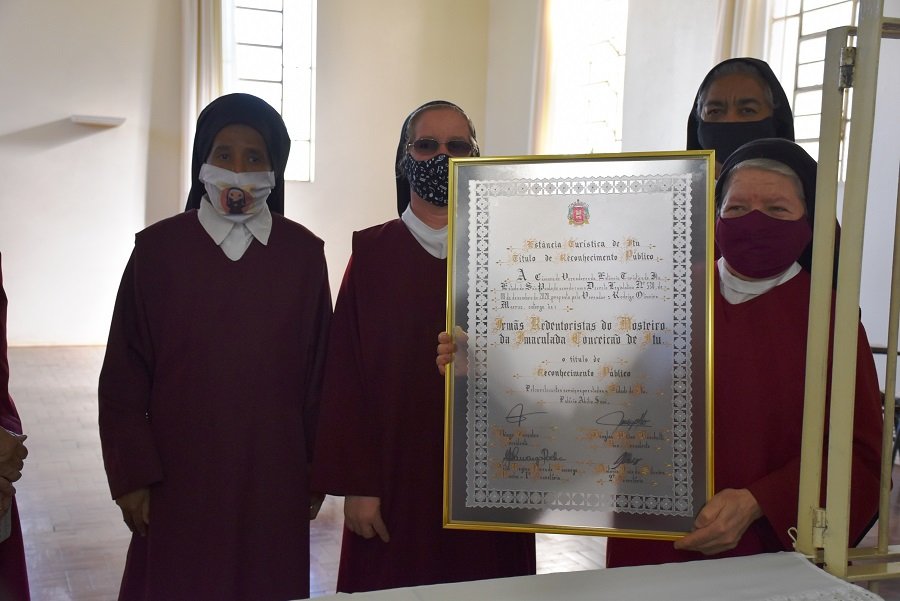 Irmãs Redentoristas recebem Título de Reconhecimento Público