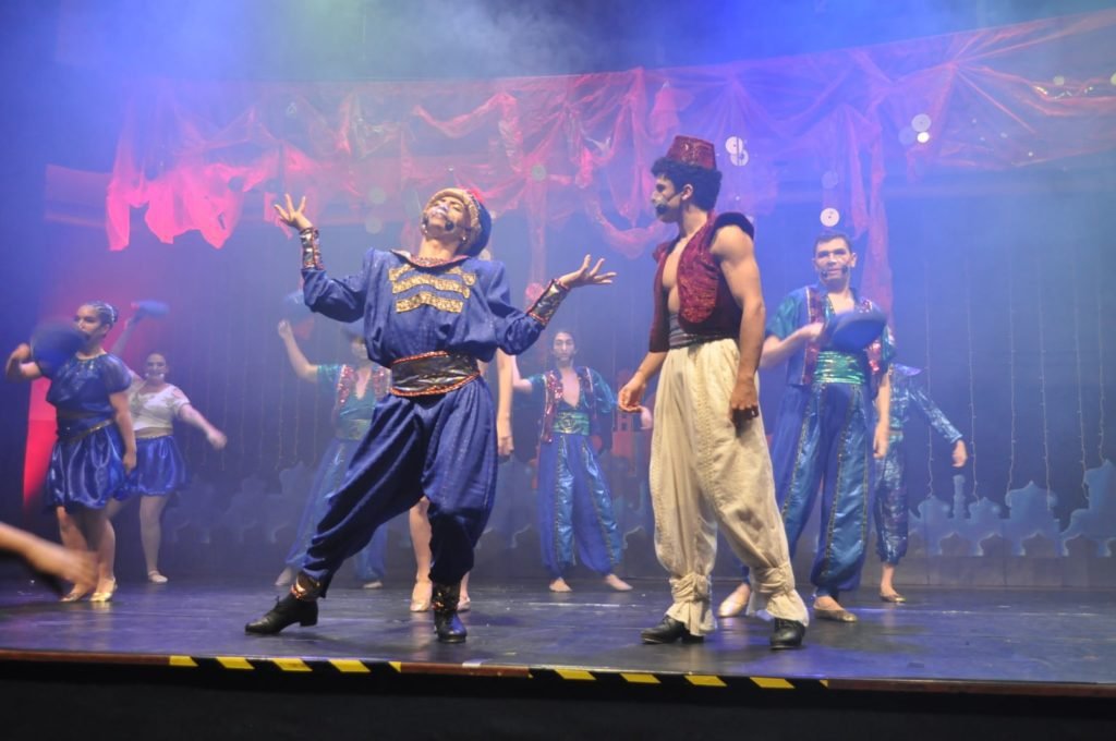 ‘Aladdin’ será apresentado  no Teatro Sala Palma de Ouro