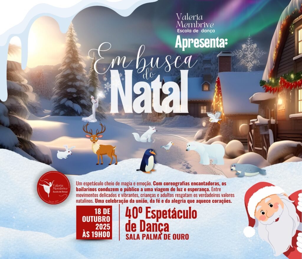 Espetáculo “Em busca do Natal” terá mais de cem artistas no palco