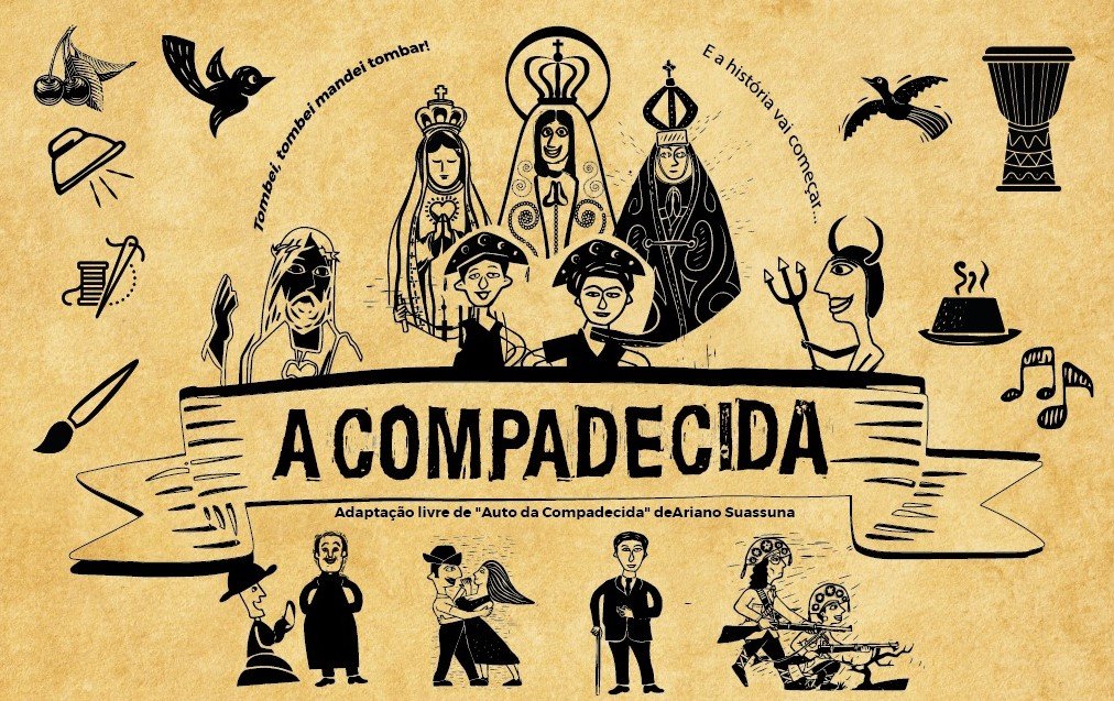 “A Compadecida” inicia temporada no Teatro Yara neste final de semana