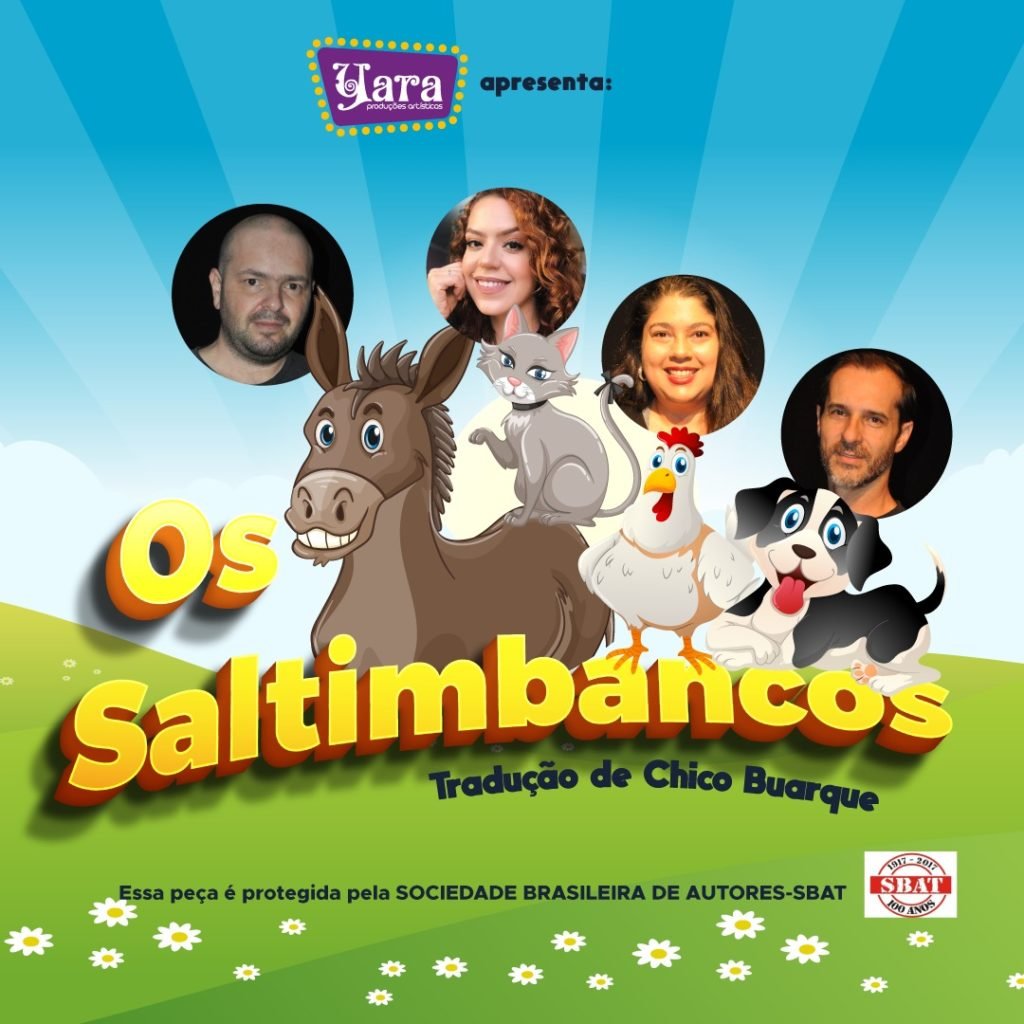 Espetáculo musical infantil “Os Saltimbancos” é atração na Sala Palma de Ouro em agosto