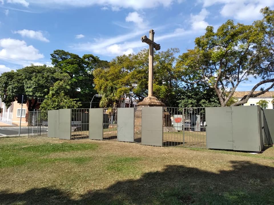 Obras de Restauro do Cruzeiro Franciscano são retomadas