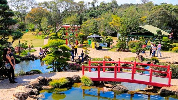 Parque Maeda possui o maior jardim japonês do país e lazer para toda a família