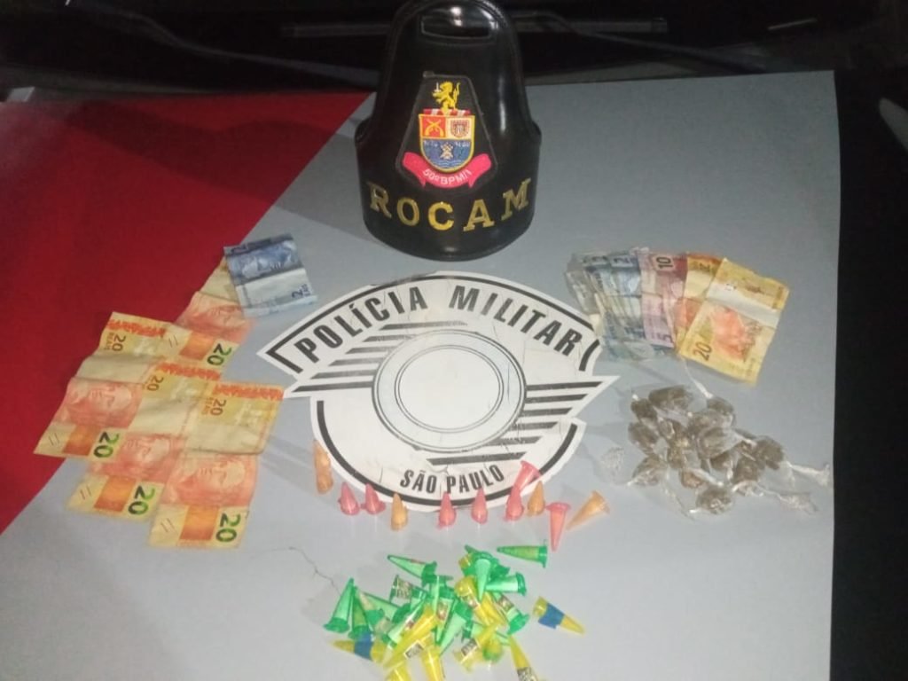 Polícia apreende menores por tráfico de drogas