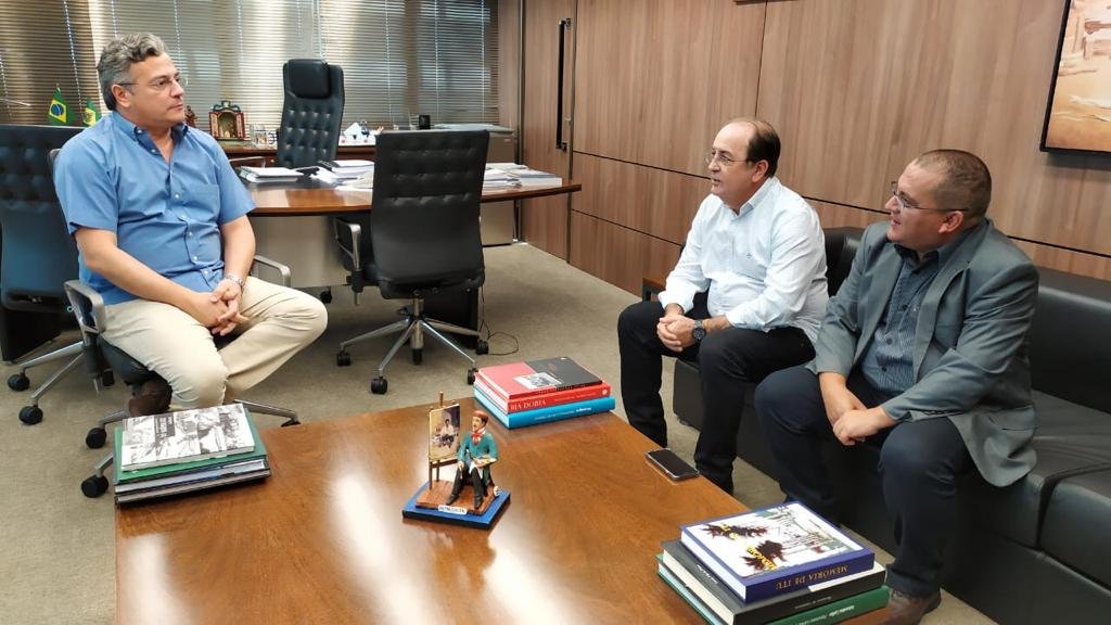 Luciano do SECOM viabiliza mais de R$ 1,2 milhão com o deputado  Luiz Carlos Motta