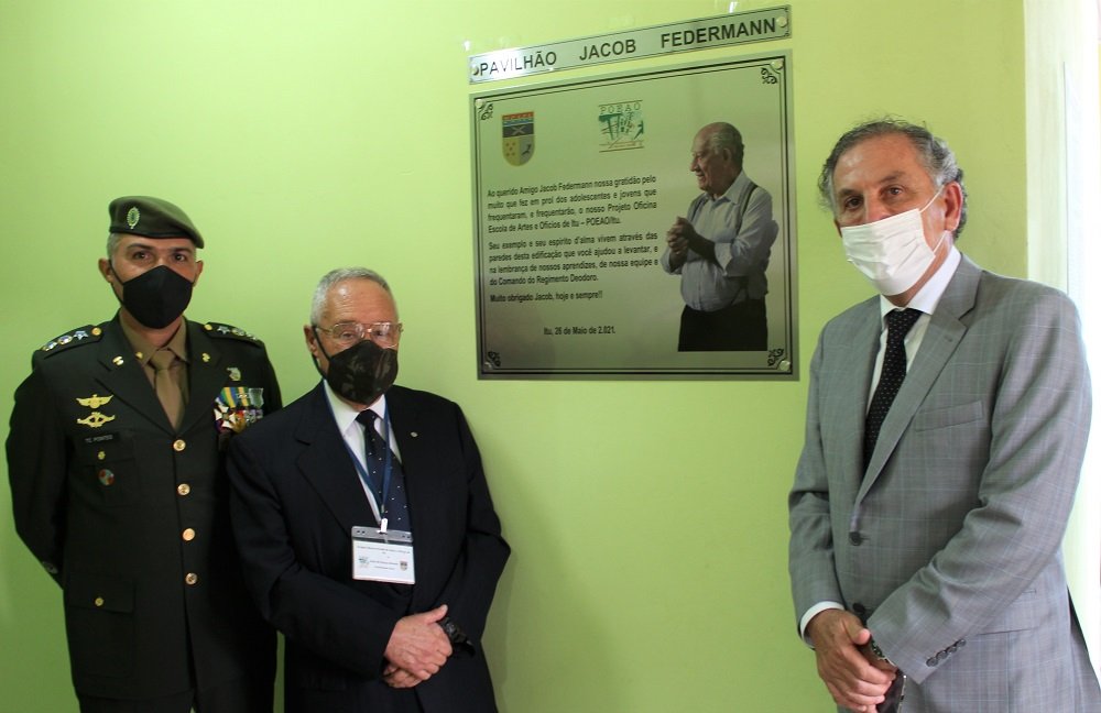 Projeto Social homenageia empresário Jacob Federmann