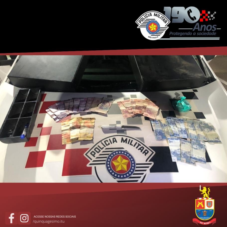 PM prende criminosos em Itu