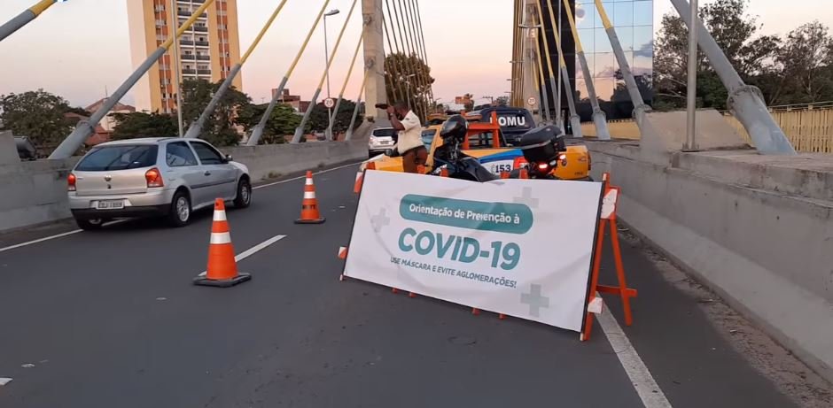 Salto instala barreiras sanitárias