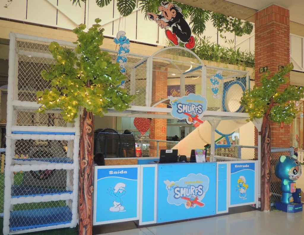 Parque dos Smurfs chega ao Plaza com atrações exclusivas