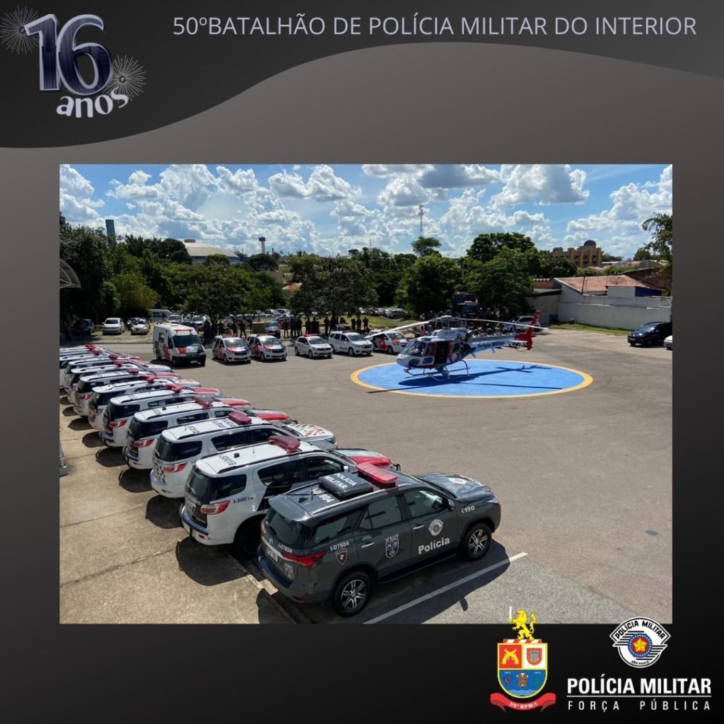 50º Batalhão da PM comemora 16 anos com Operação Especial
